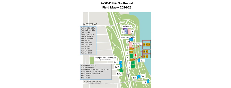 AYSO 418 - Field Map