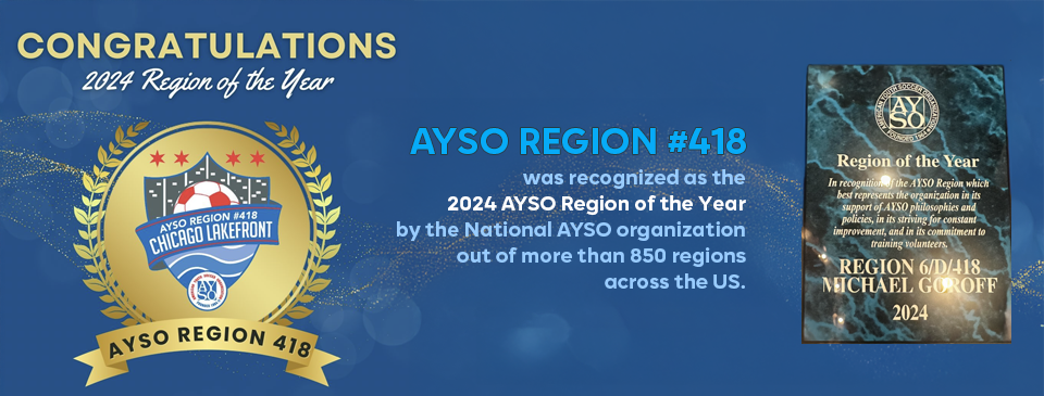 AYSO 418 - REGION OF THE YEAR